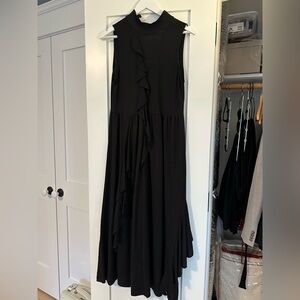 Zara high collar sleeveless dress